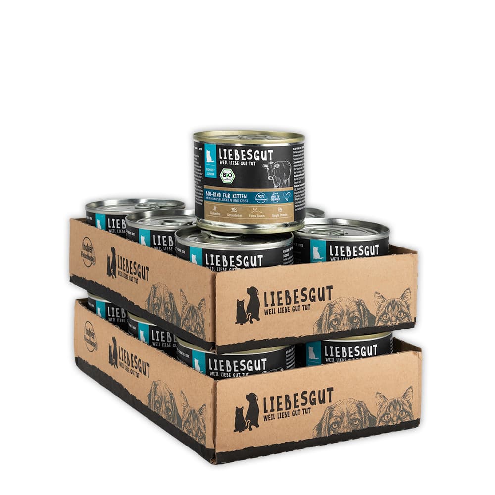 Bio-Rind mit Bio-Kokosflocken und Bio-Obst